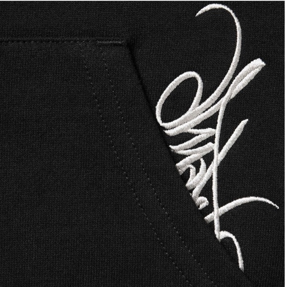 SUPREME BLACK TAG HOODED SWEATSHIRT - Picture 3 of 4